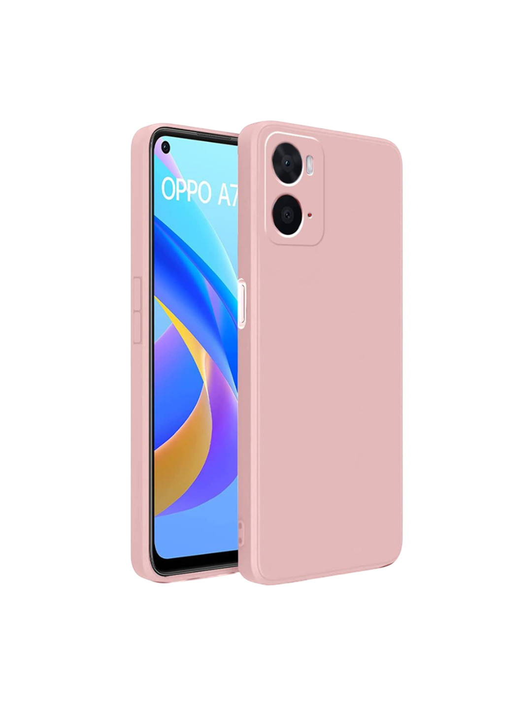 LIRAMARK Oppo A76 4G / Oppo A36 4G Silicone Soft Back Cover Case