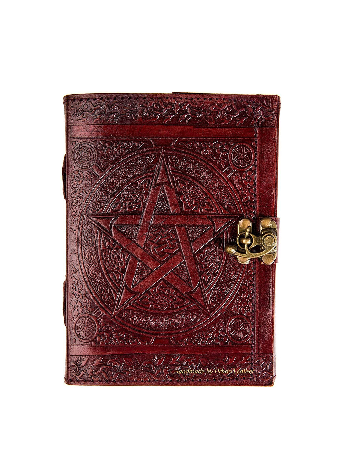 SWISS HORN Self-Design Leather Diary with Antique Closure