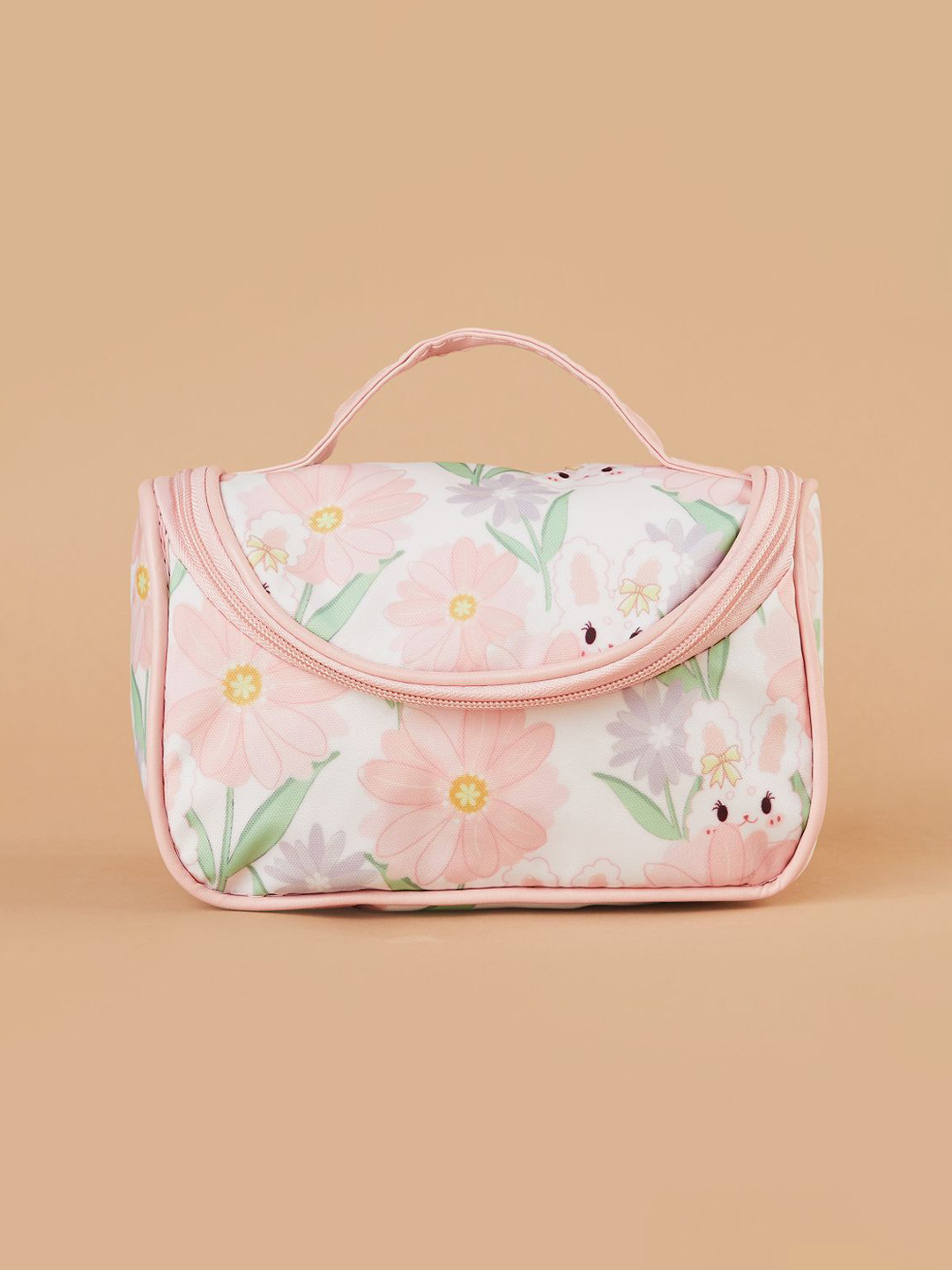 Ginger by Lifestyle Floral Printed Cosmetics Pouch