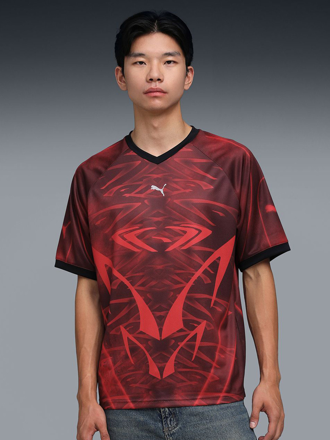 Puma Unisex Tech X Recycled Football Jersey T-shirt