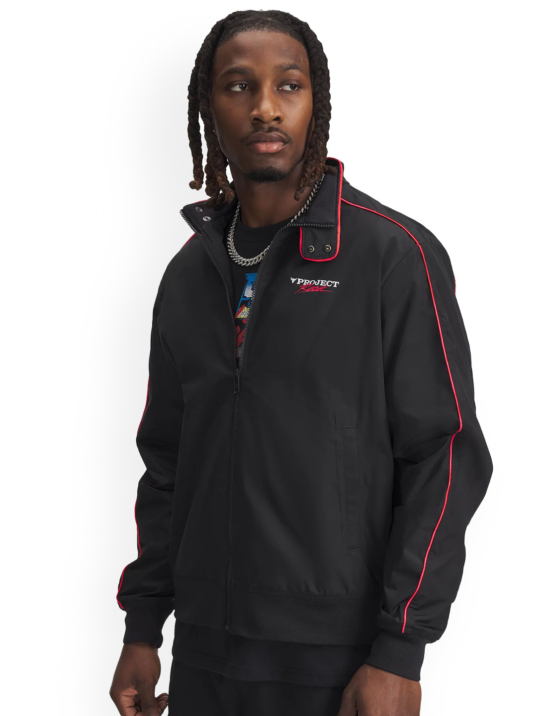 UNDER ARMOUR Project Rock Warmup Sporty Jacket