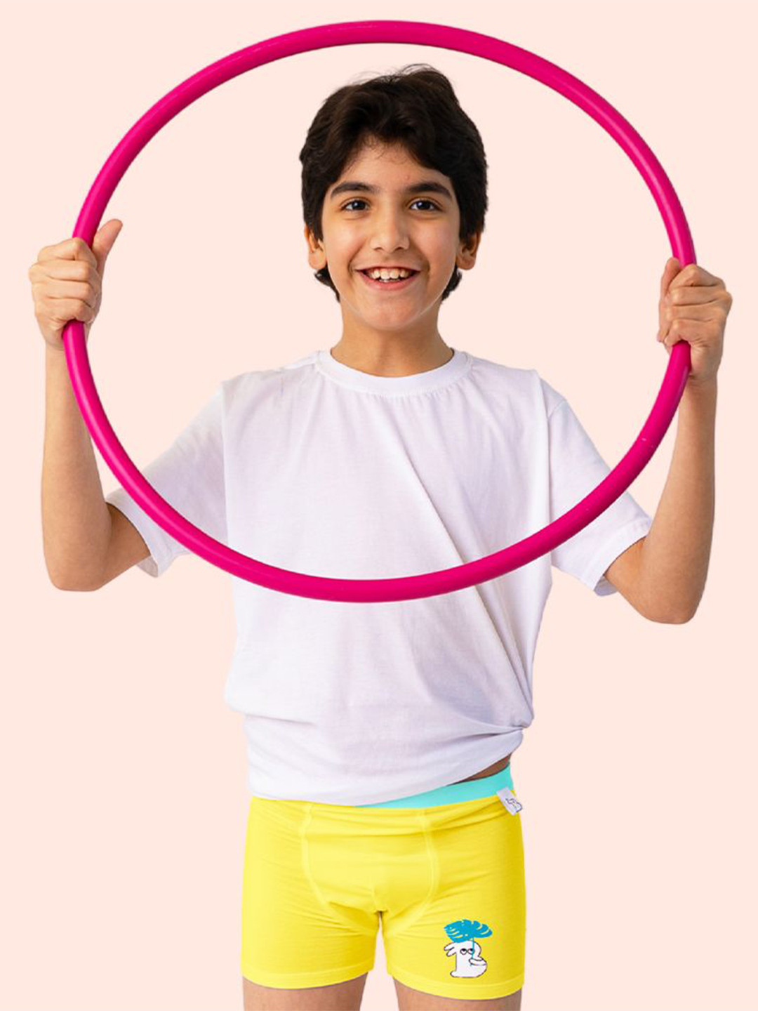 SuperBottoms Boys Antimicrobial Mid-Rise Trunk Und-B-TR-NL-4-6Y-1P_N