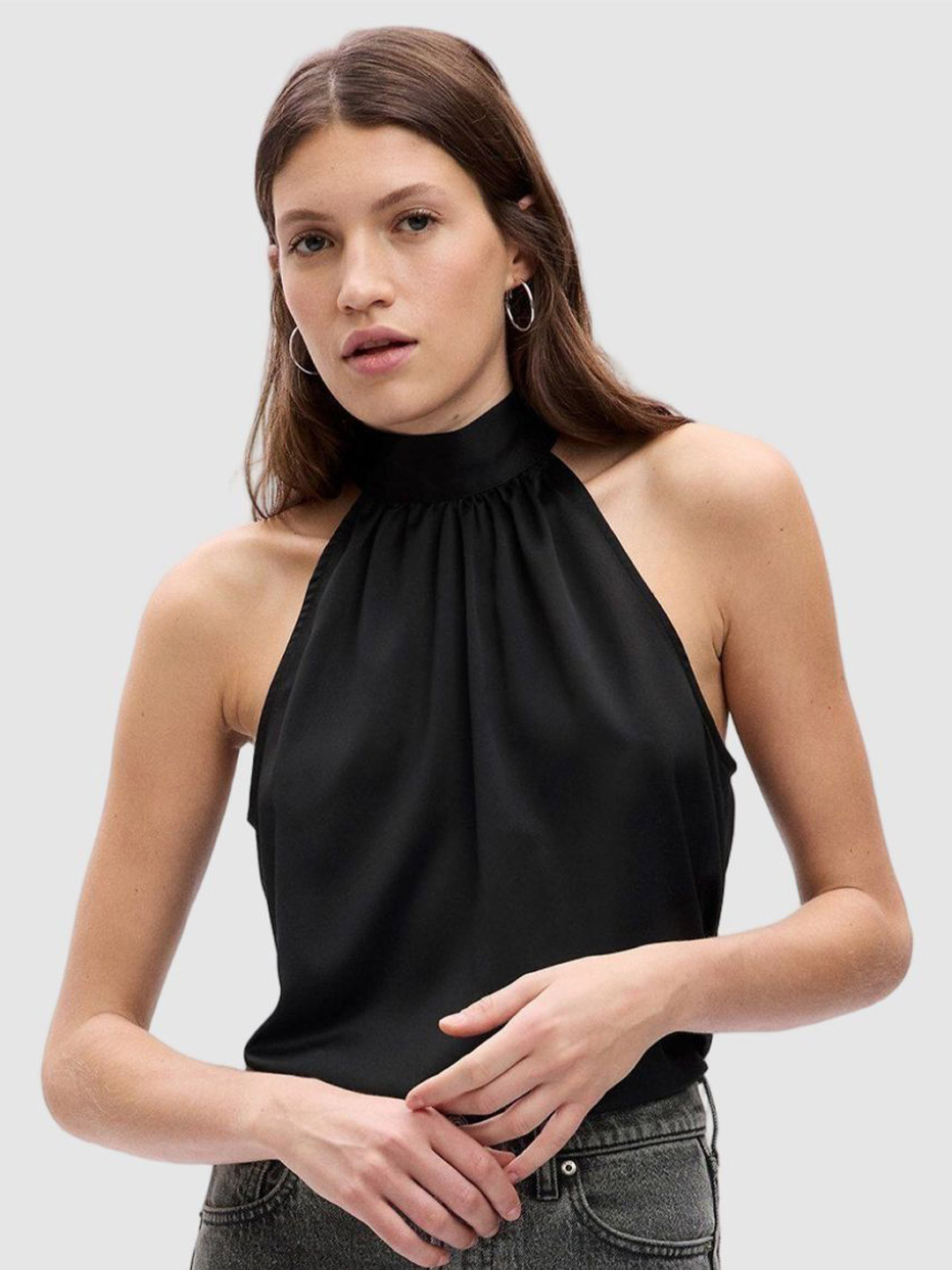 GAP High Neck Sleeveless Top