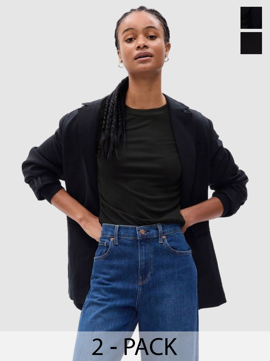 GAP Pack of 2 Regular Fitted Top