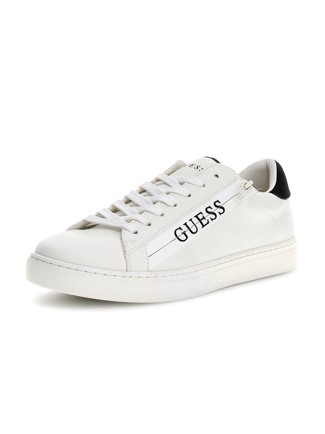 GUESS Men Printed Lace-Up Low Top Sneakers