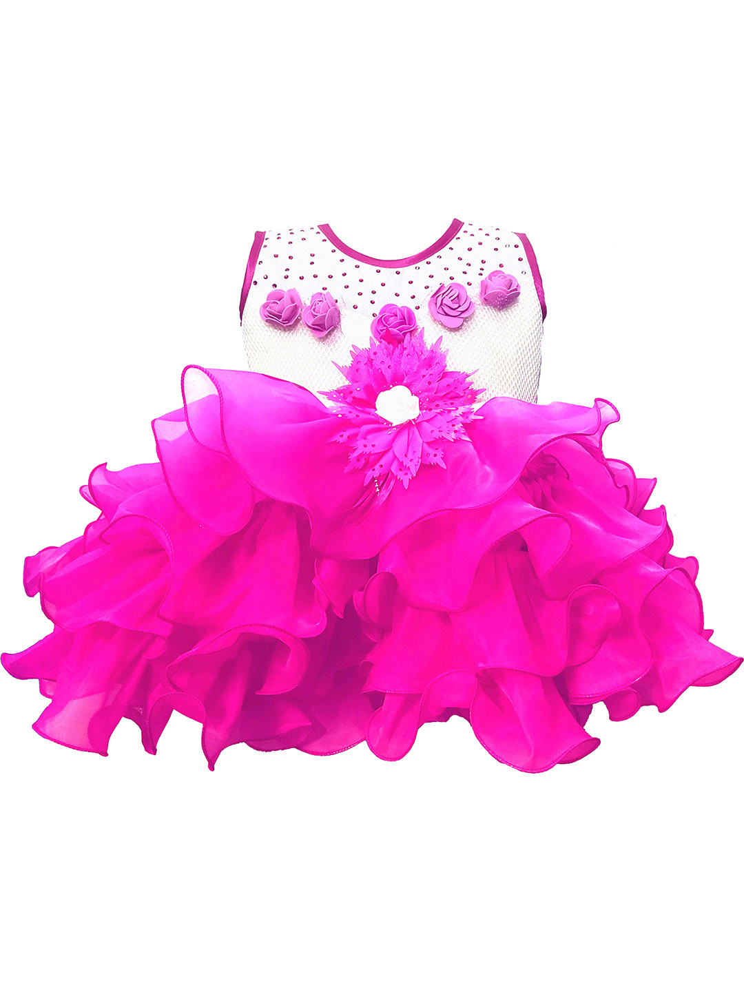 kids fashion hub Floral A-Line Dress