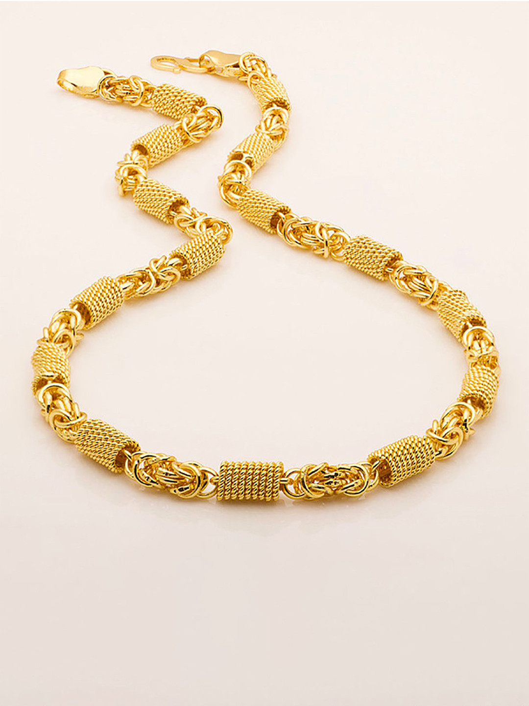 Thrillz Men Gold-Plated Metal Chain