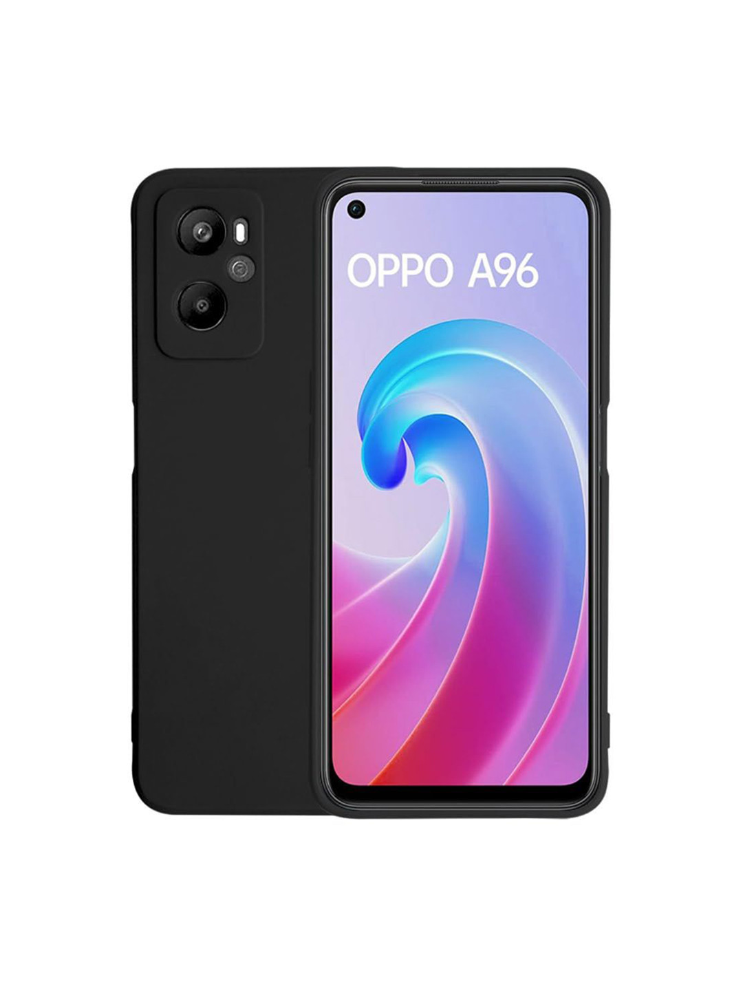 LIRAMARK Unisex Oppo A96 ( 4G )/ k10 4G Silicone Soft Back Cover Case