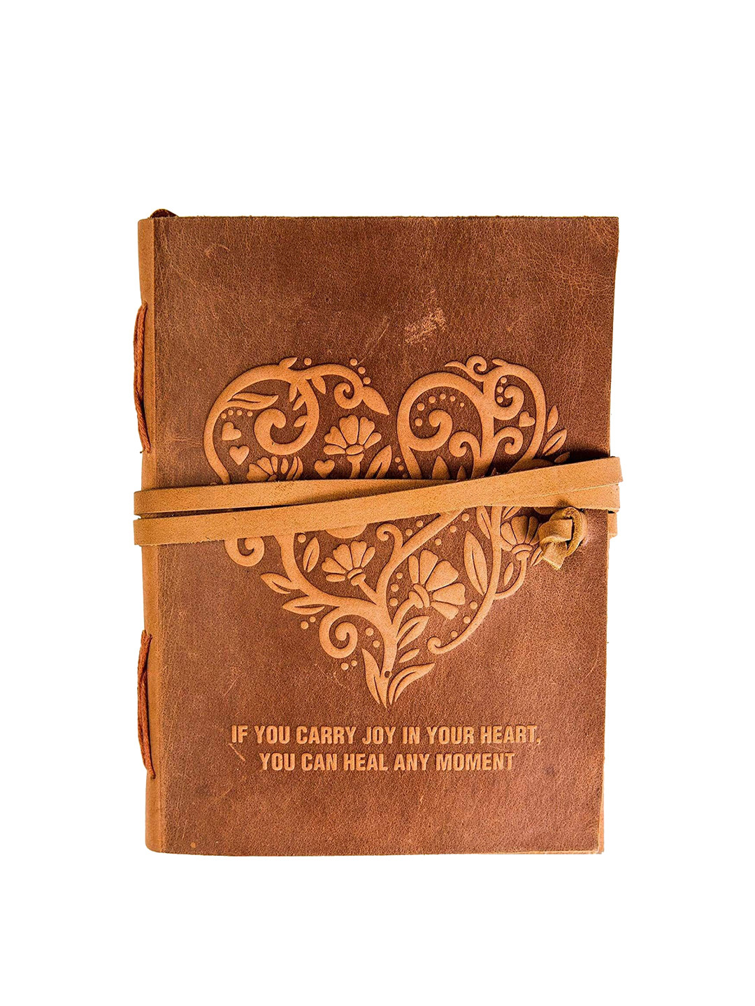 SWISS HORN Self-Design Leather Diary with Closure