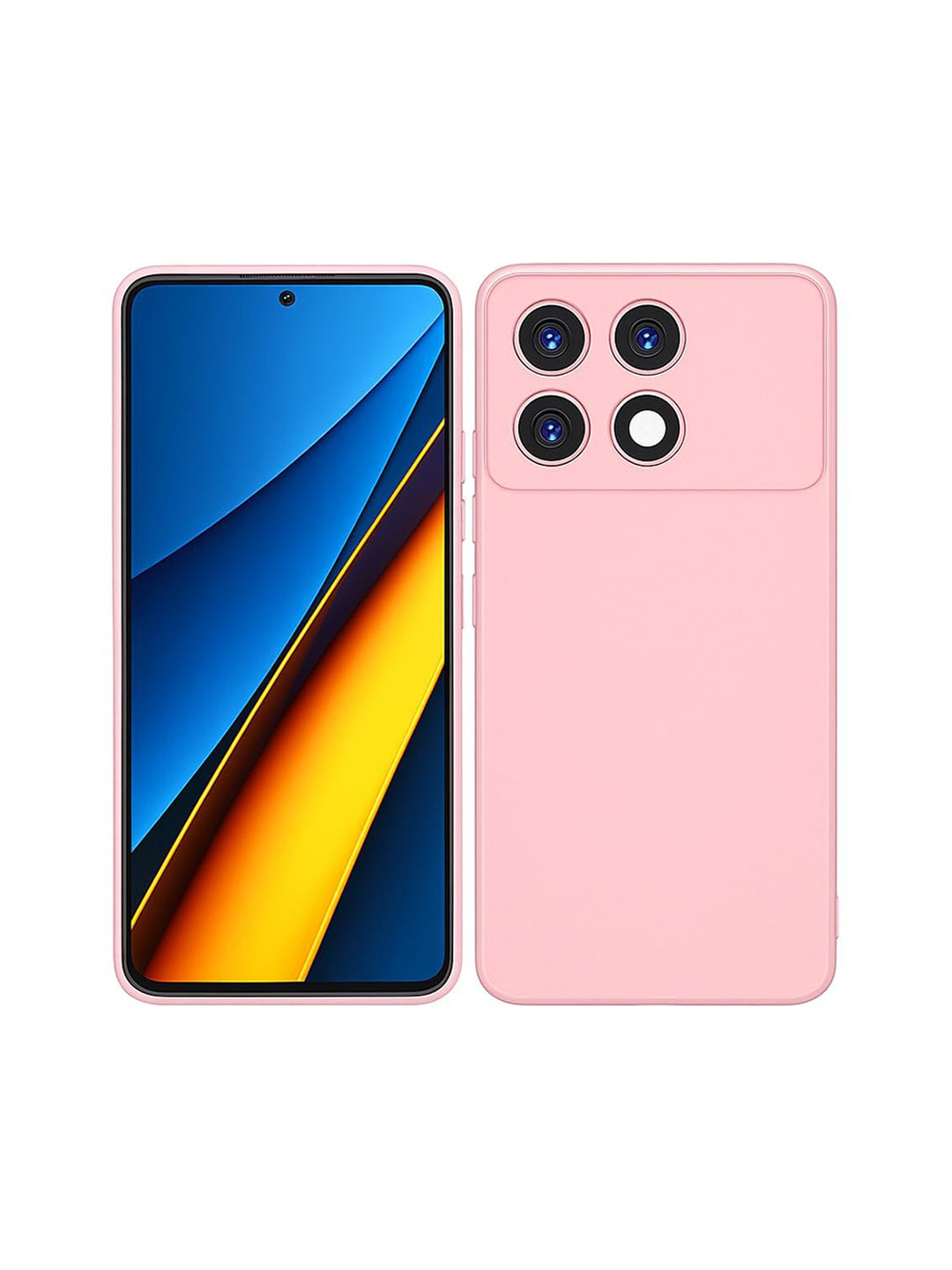 LIRAMARK X6 Pro 5G / Mi Redmi K70E 5G Silicone Soft Back Cover Case