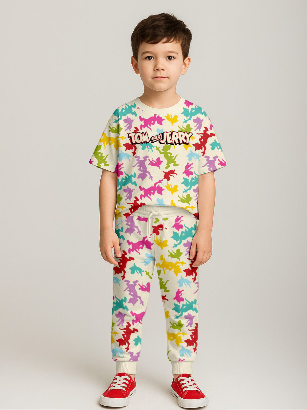 BONKIDS Boys Tom & Jerry Co-ords Set
