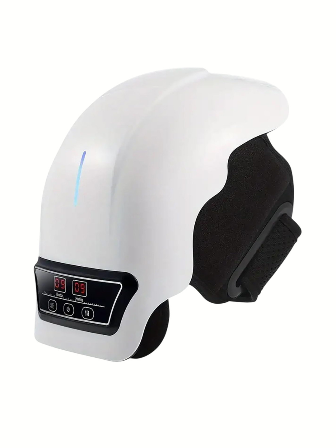 TENS Rechargeable Knee Massager For Joint Pain Relief- White