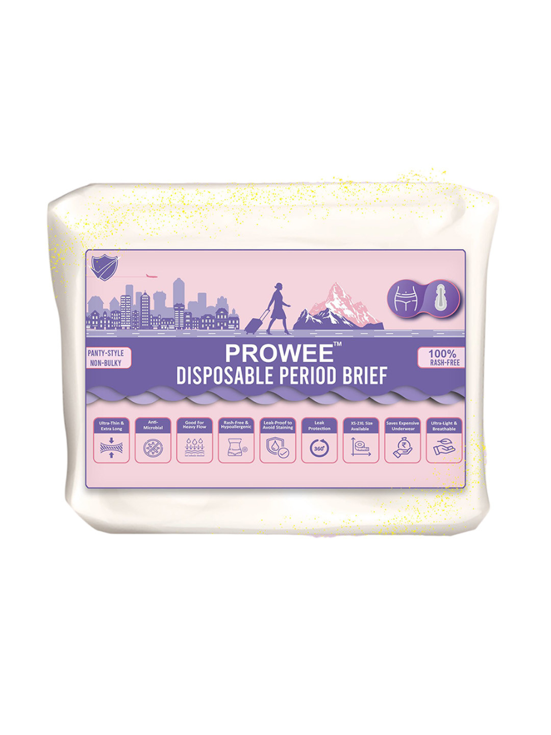 Prowee Disposable Heavy Flow Period Brief - 5Pcs