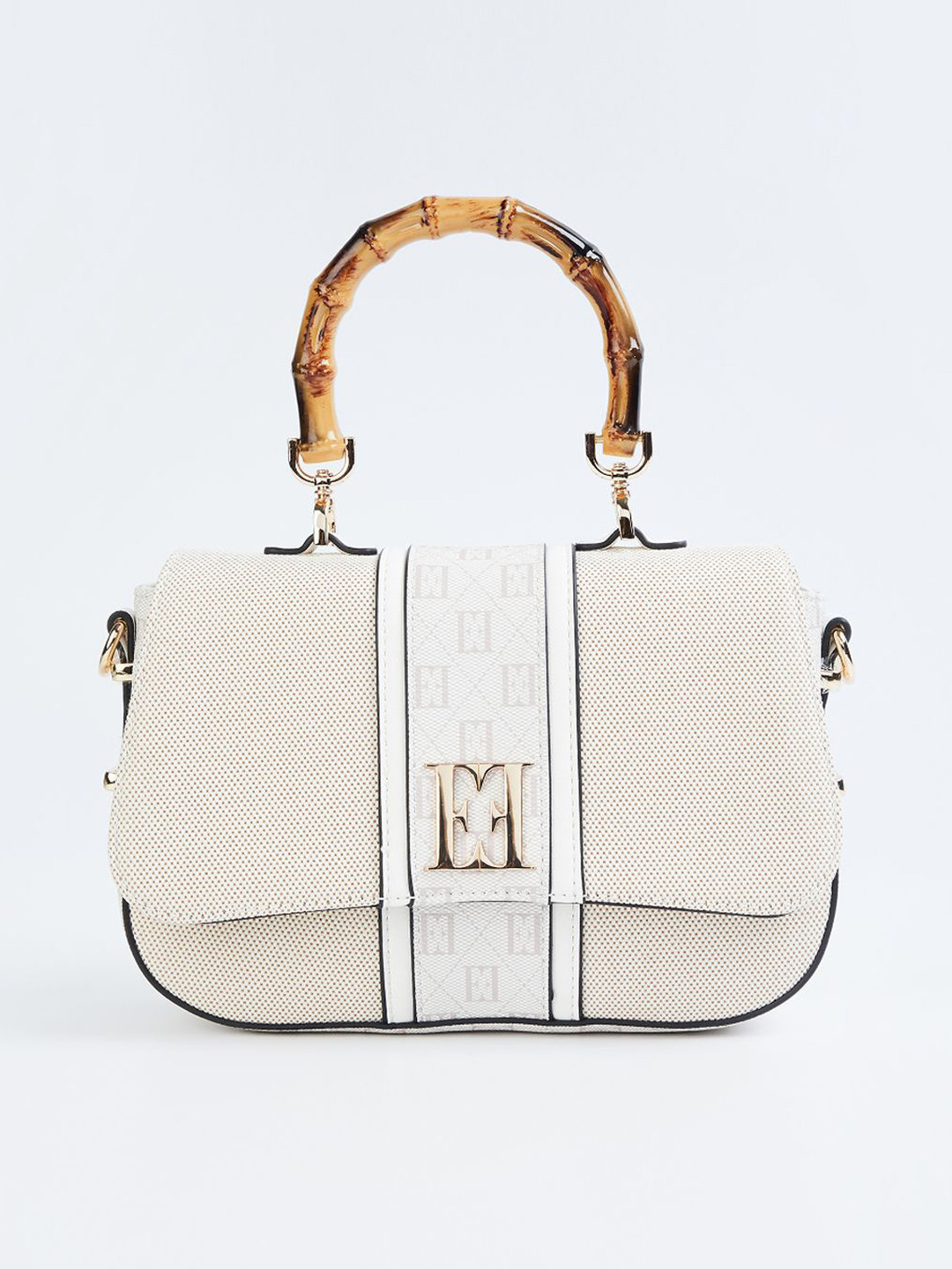 ELLE Textured Bucket Sling Bag