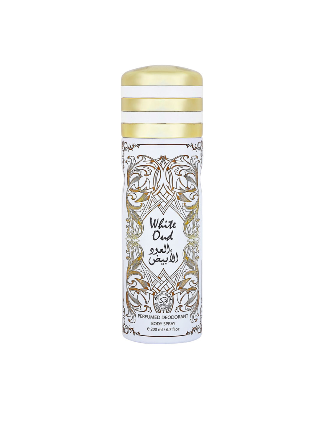 ATIKA Men White Oud Long Lasting Deodorant - 200 ml
