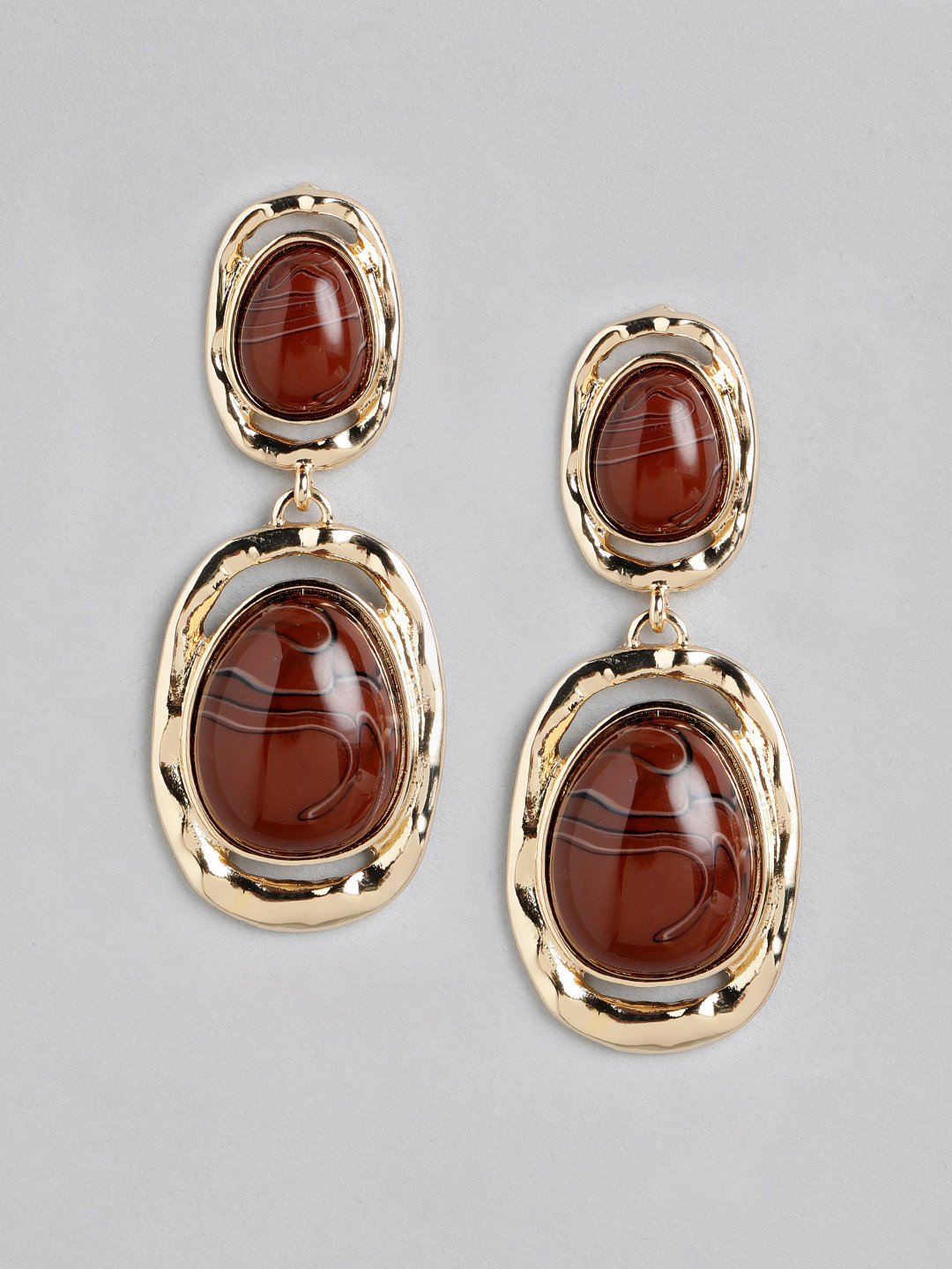 Forever New Gold Plated Signature Sonia Stone Drop Earring