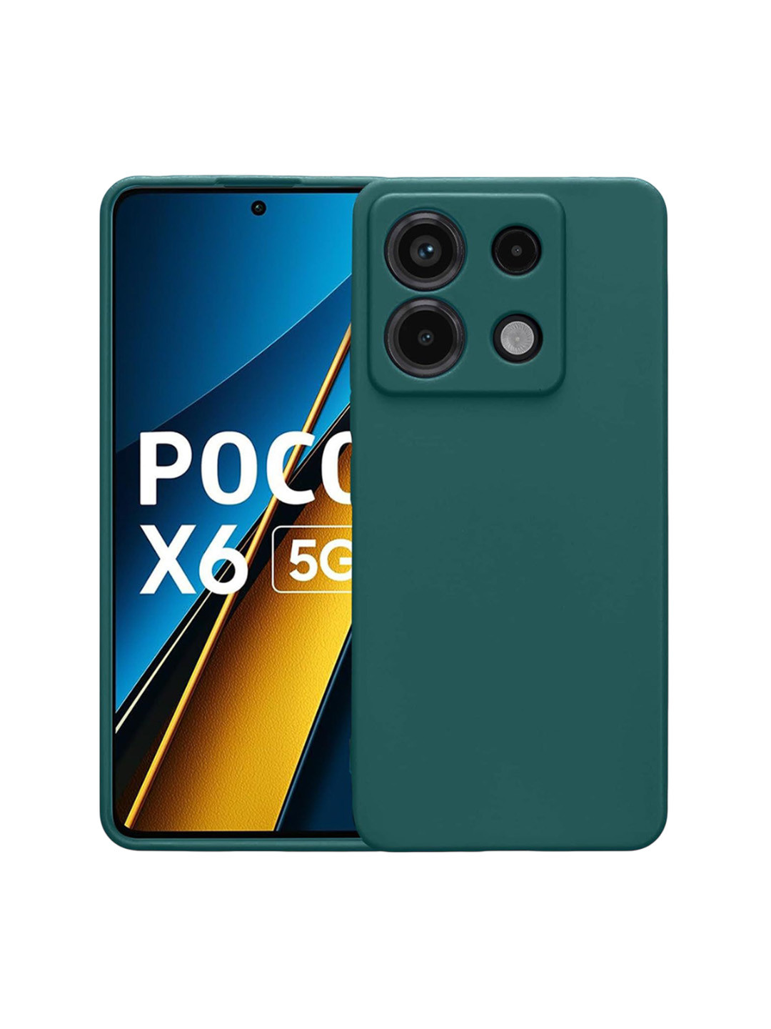 LIRAMARK Poco X6 5G/ Redmi Note 13 Pro Silicone Back Cover