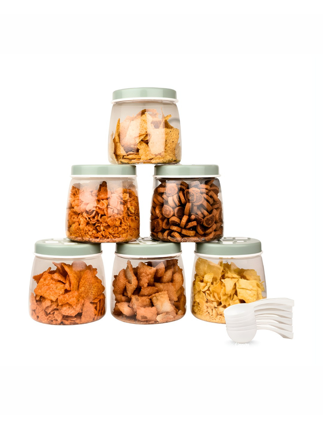 Flair Green 2025 Plastic Easy to Clean Fridge Container