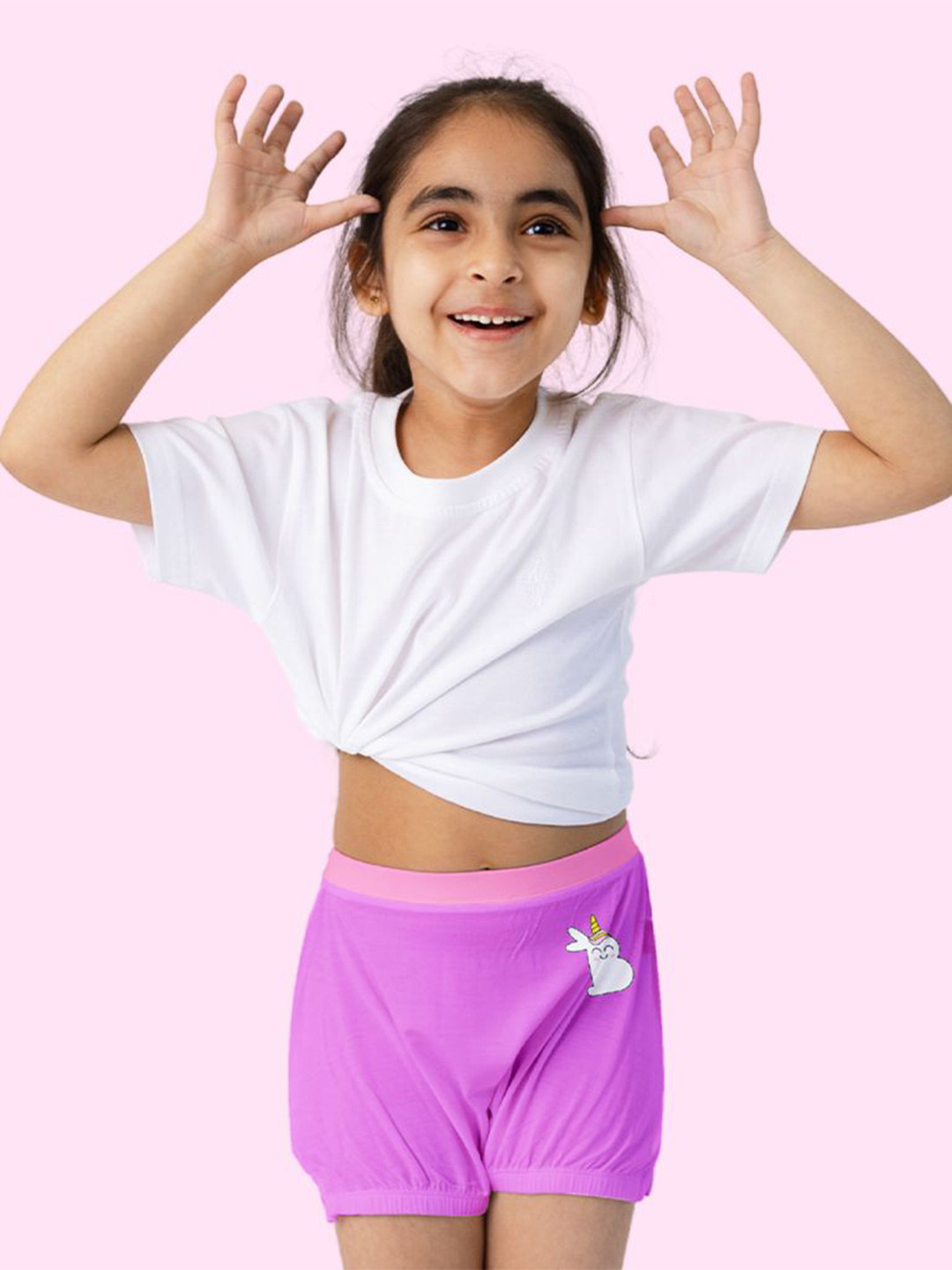 SuperBottoms Girls Boy Short Mid Rise Brief Und-G-BL-UPR-4-6Y-1P_N