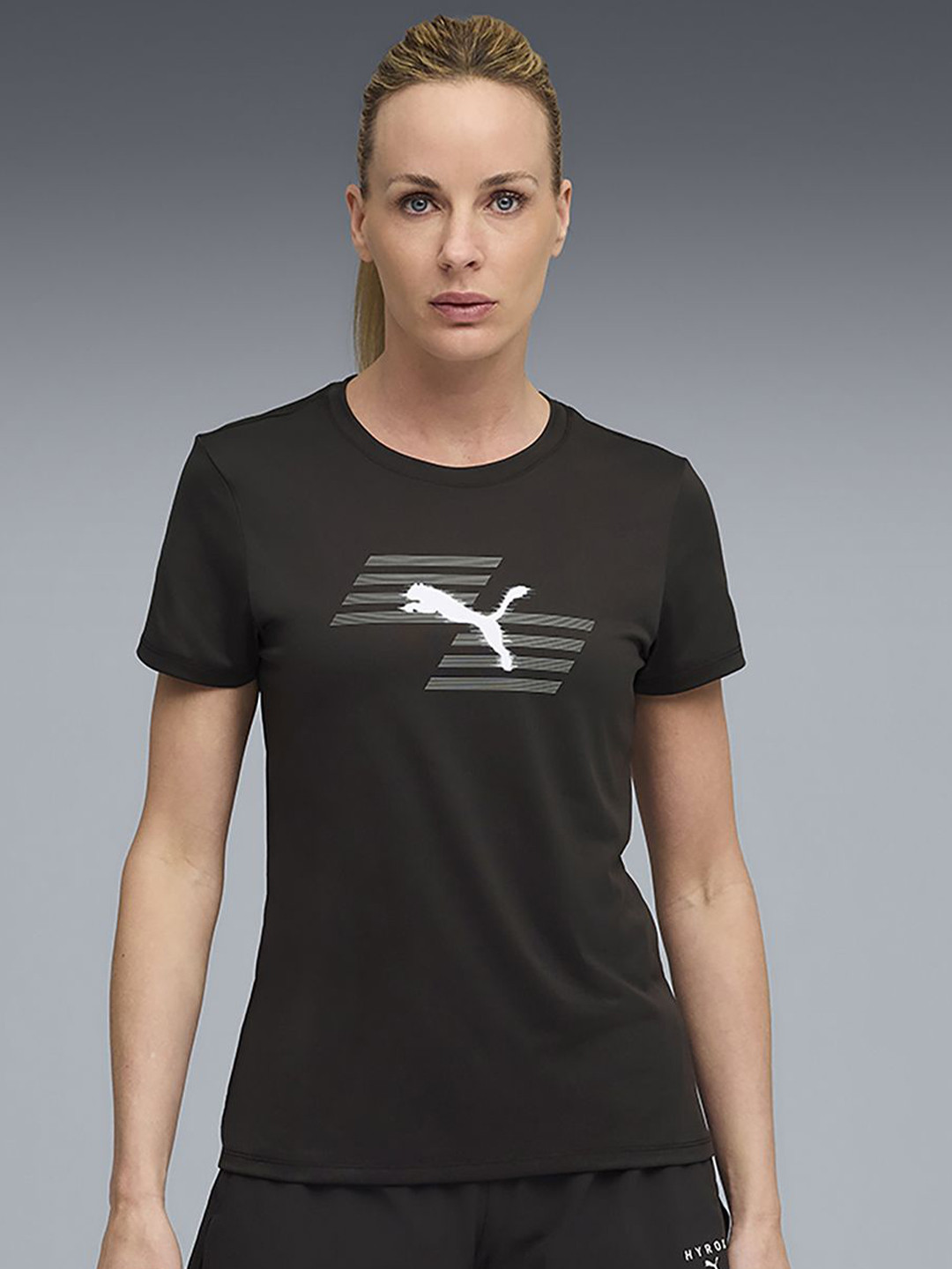 Puma X HYROX Sweat-Wicking Graphic Printed T-Shirt