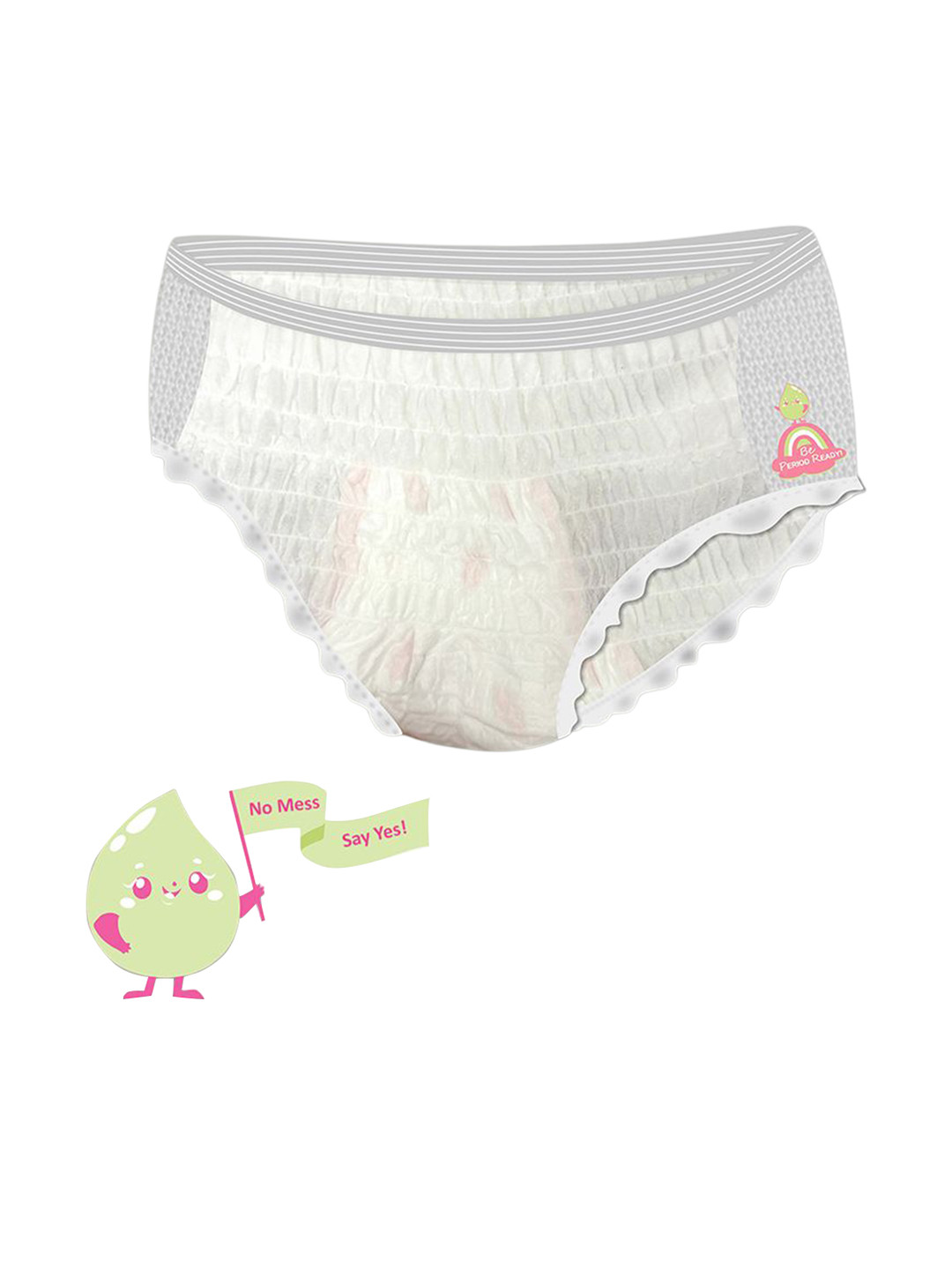 Prowee Heavy Flow 360 Overnight Protection Disposable Period Panty - 5 Pcs