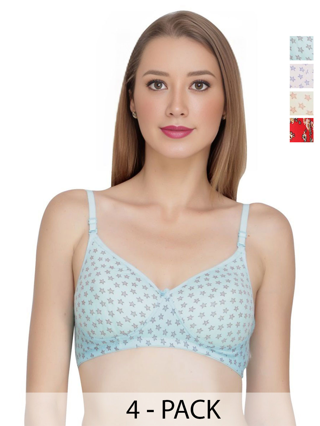 Liigne Floral Bra Full Coverage Lightly Padded