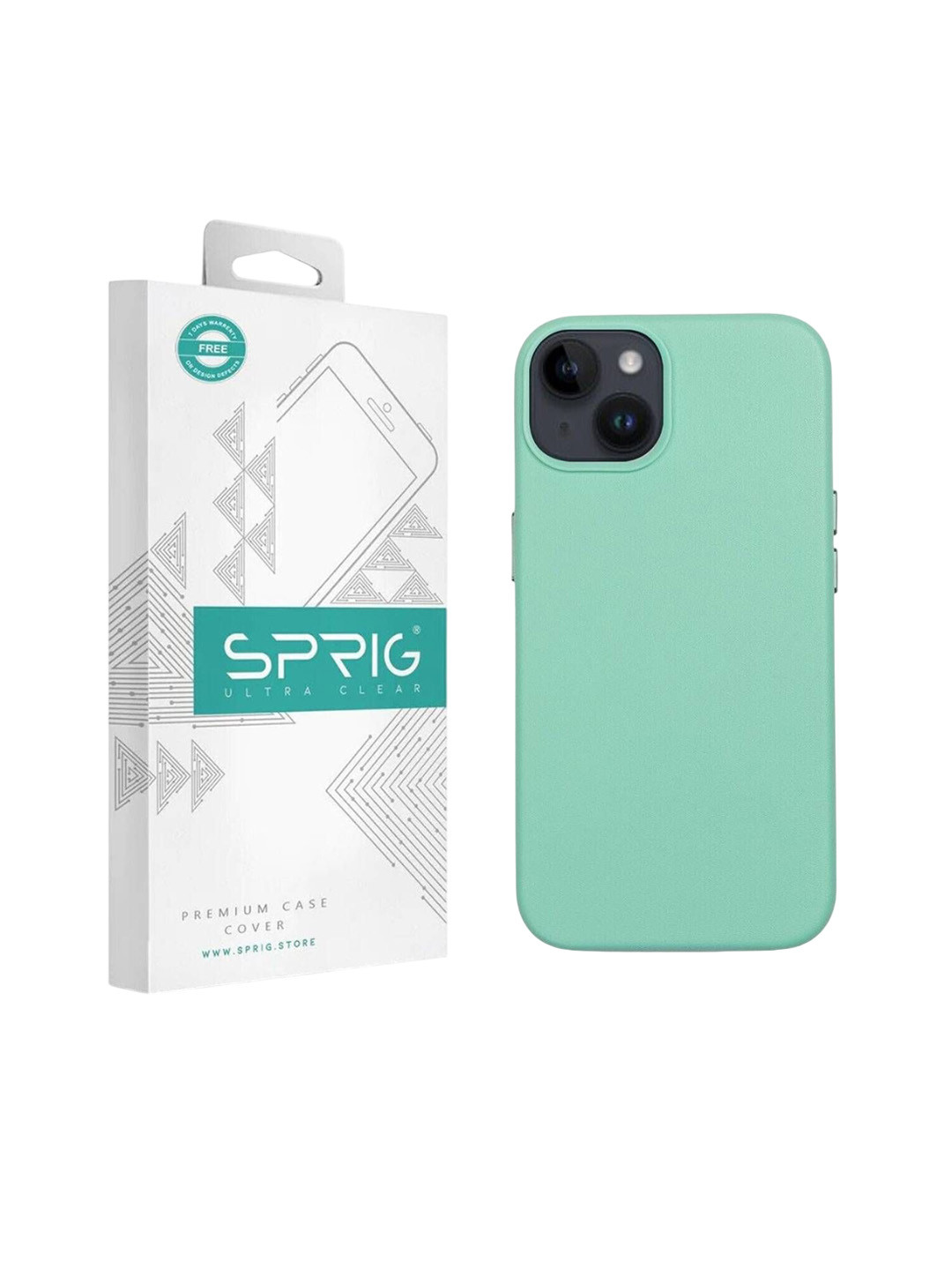 SPRIG iPhone 14 PU Leather Magsafe Back Cover