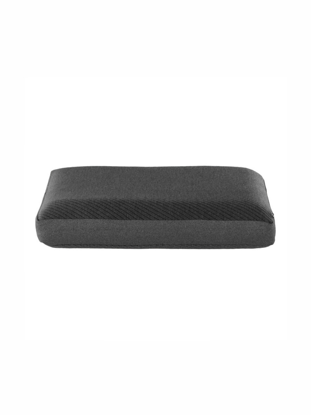 wakefit Grey Memory Foam Filled Faux Velvet Sleep Pillow