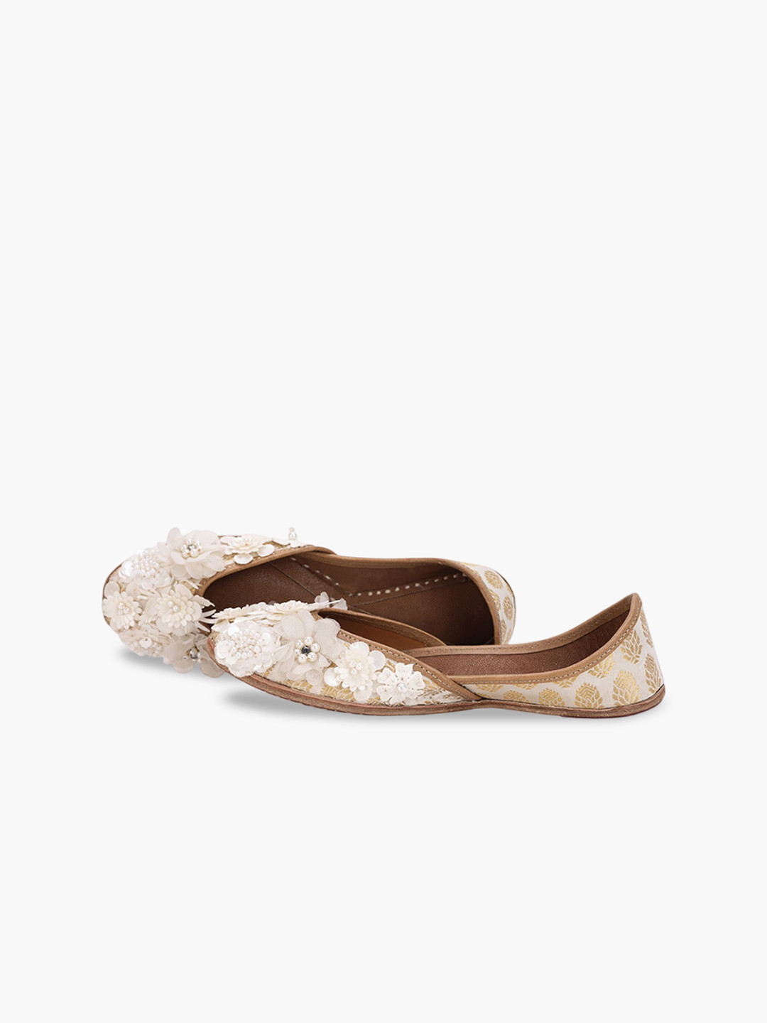 5 ELEMENTS Women Leather Round Toe Mojaris