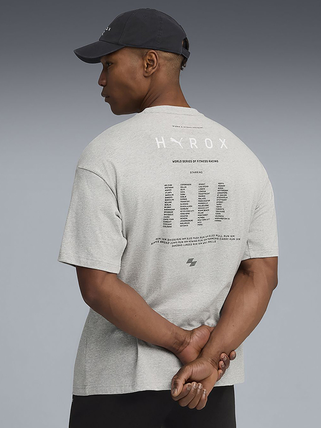 Puma x Hyrox Men Training Oversized Tee