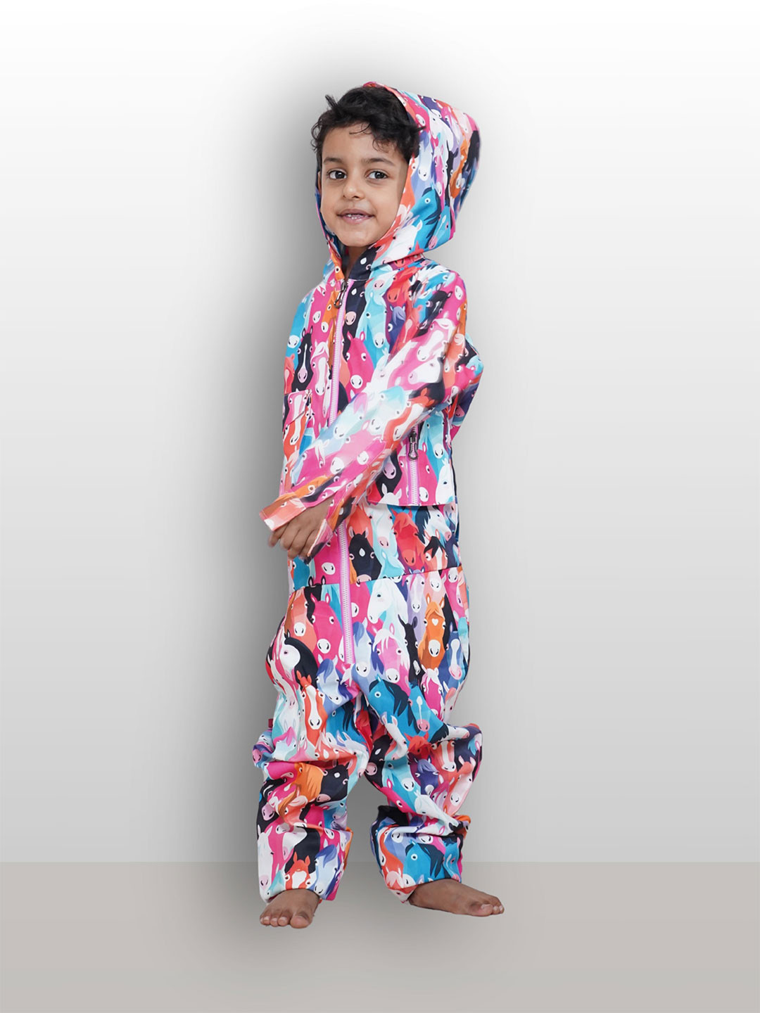 BAYA COUTURE Boys Printed Basic Jumpsuit