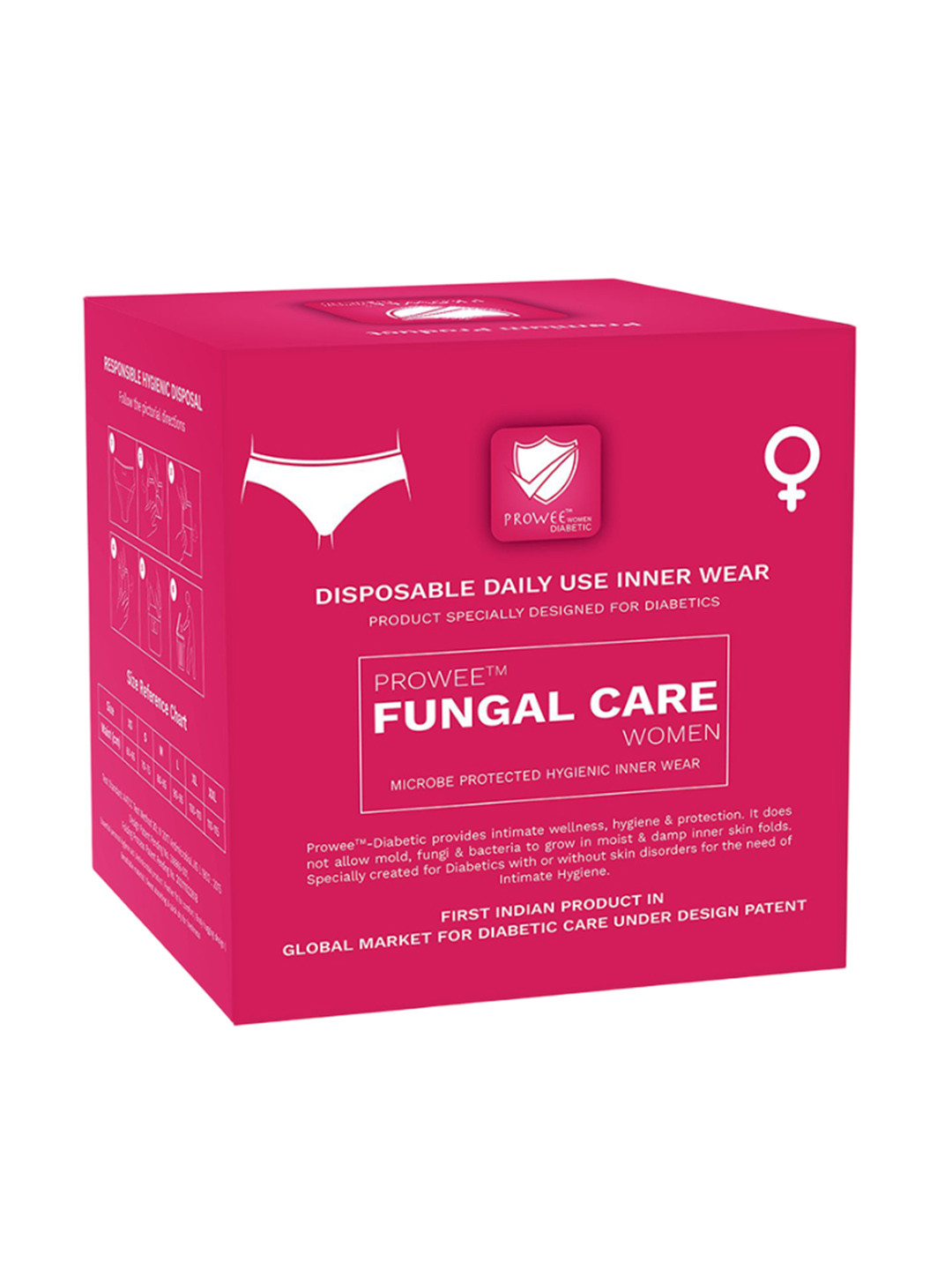 Prowee Women Fungal Care Prevents Rashes & Infections Disposable Panty