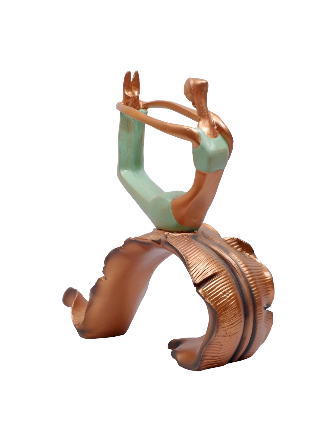 Ashnam Green Figurine Showpiece