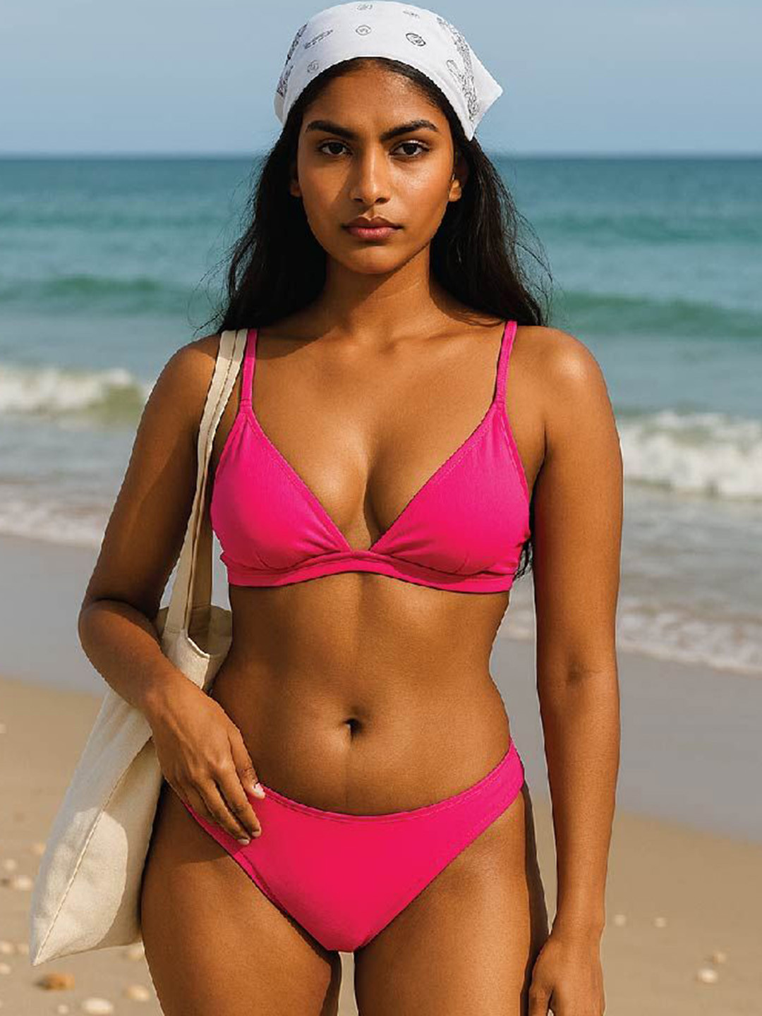 BOLD & BAE Shoulder Straps Swim Bikini Set