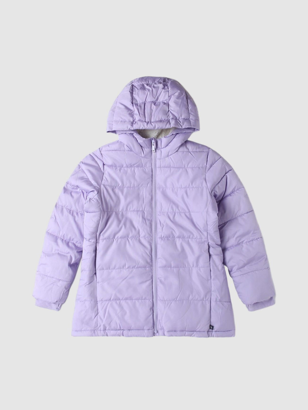 GAP Girls Zip-Front Hooded Puffer Jacket
