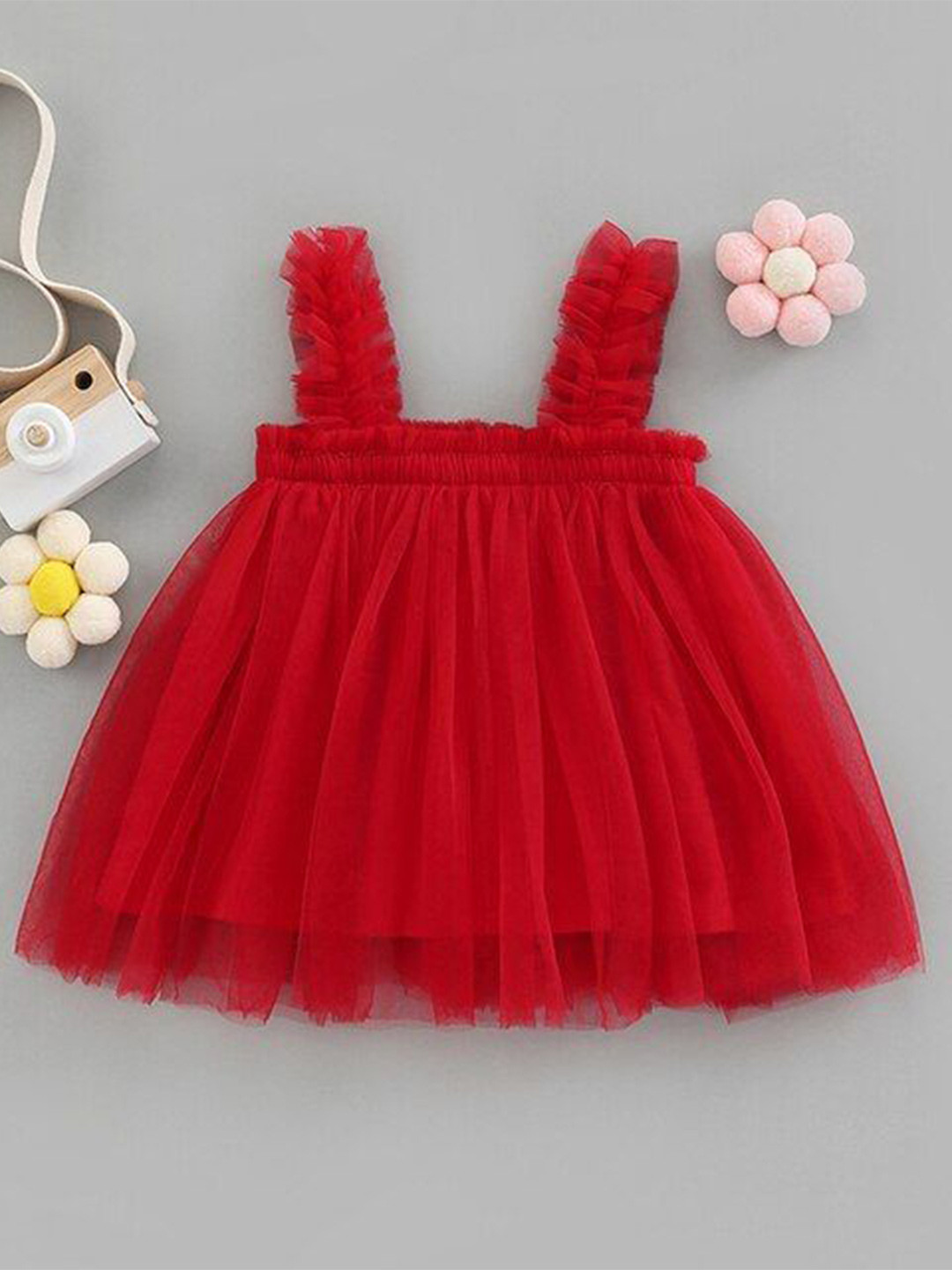 TRIVA Net Empire Dress