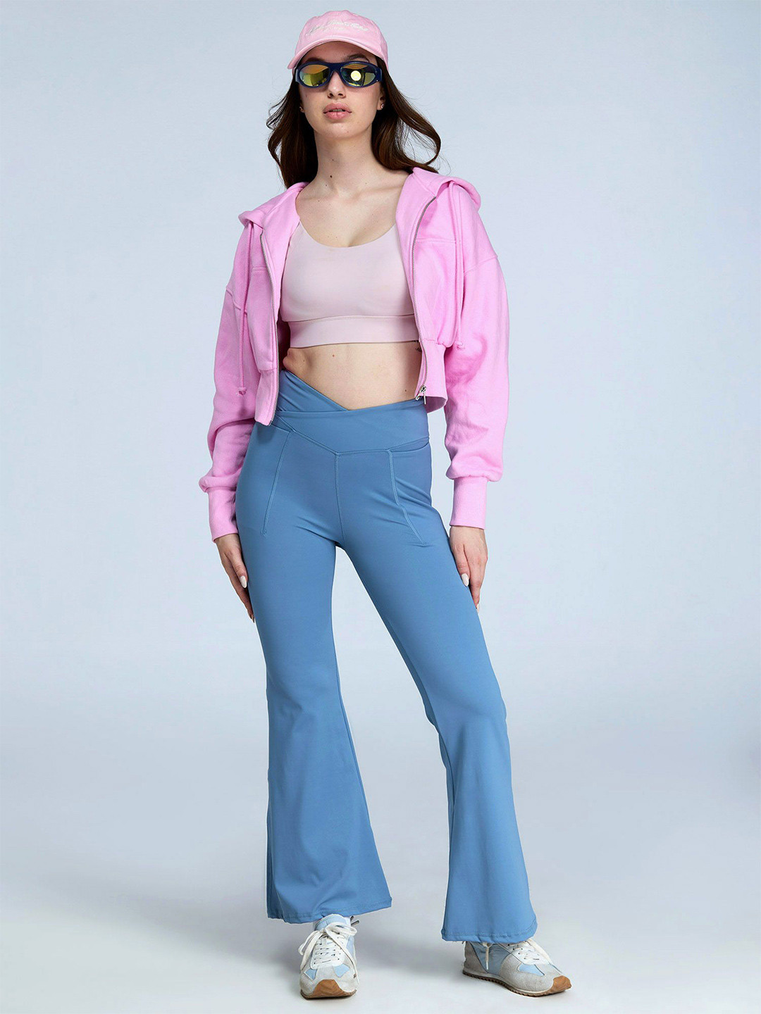 CAVA Women Pebble Petite Hourglass Flared Tights