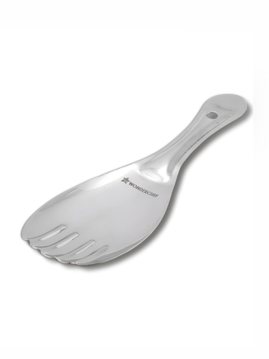 Wonderchef Ambrosia Silver-Toned Stainless Steel Serving Spoon
