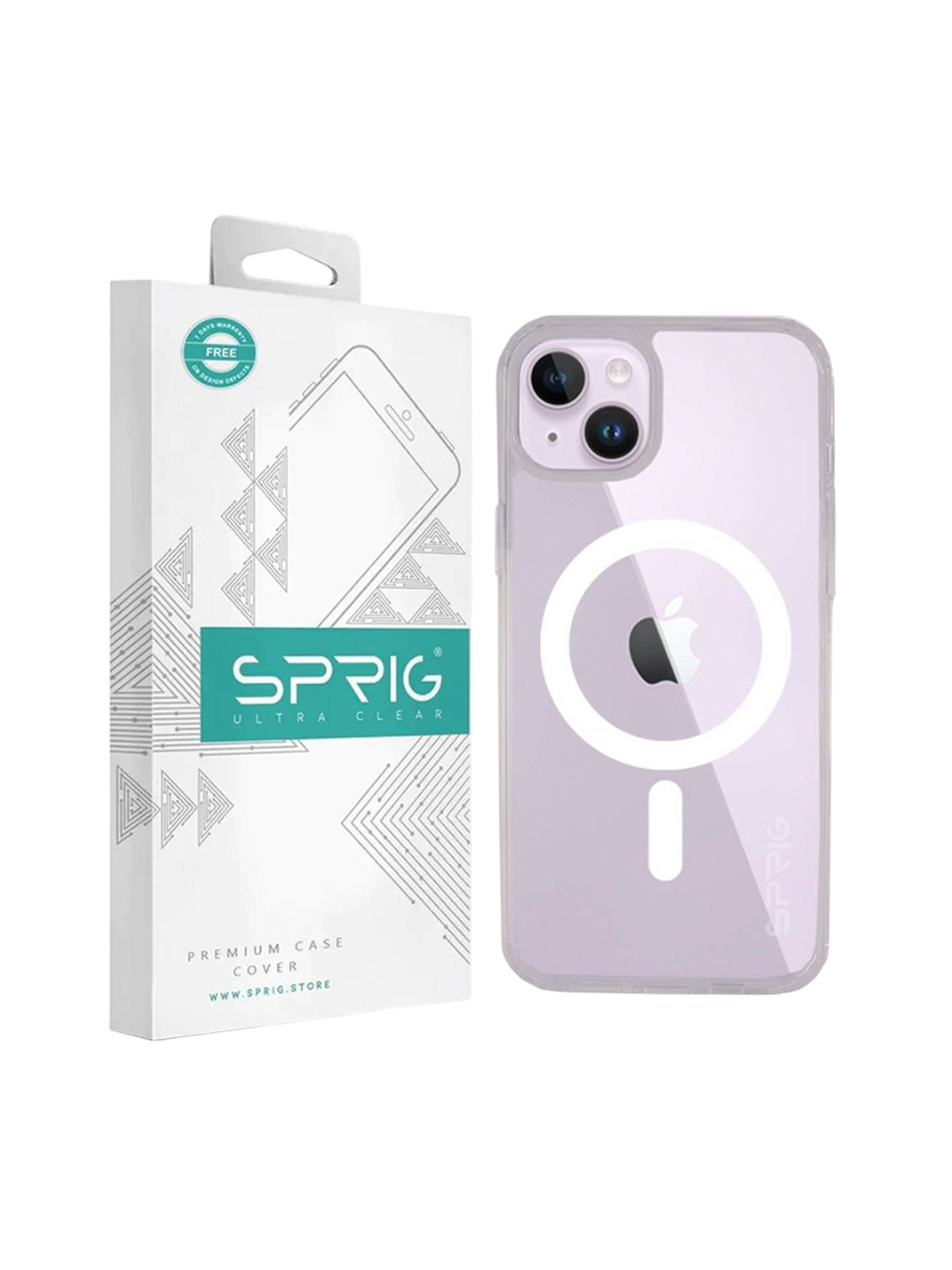 SPRIG iPhone 14 Transparent Magsafe Back Cover