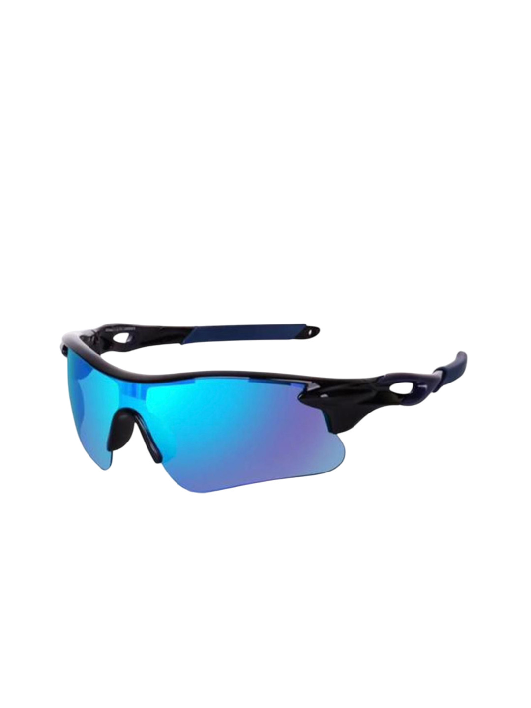 Fashion U Turn Unisex UV Protected Lens Half Rim Oval Sports Sunglasses