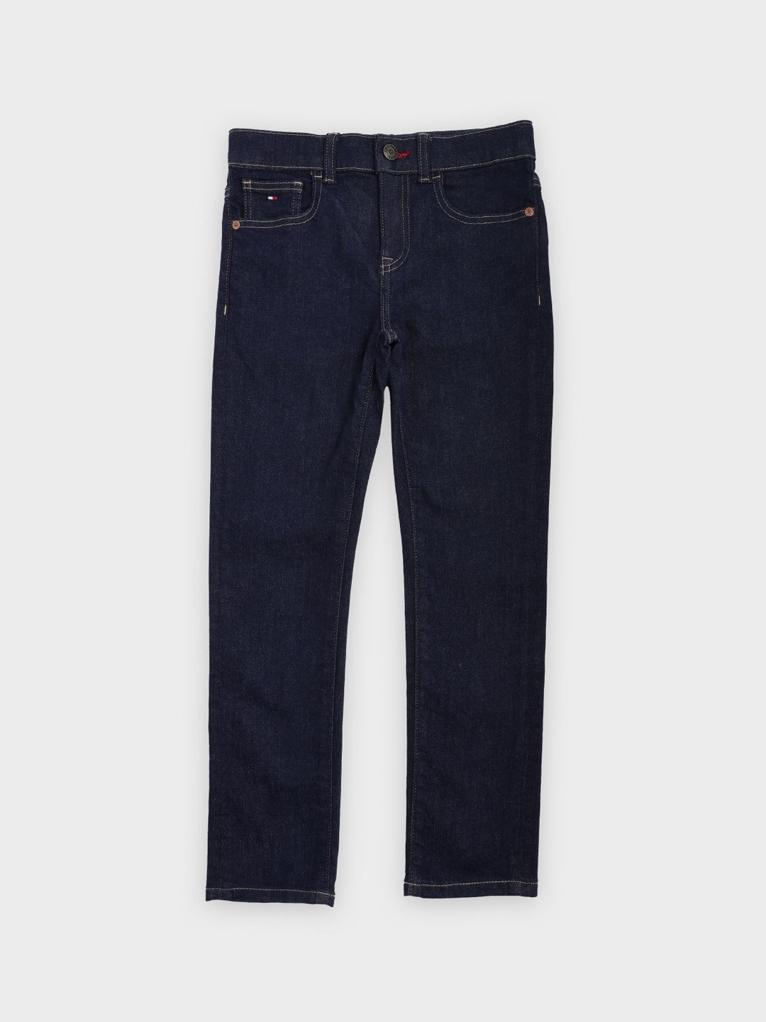 Tommy Hilfiger Outlet Boys Slim Fit Mid-Rise Jeans