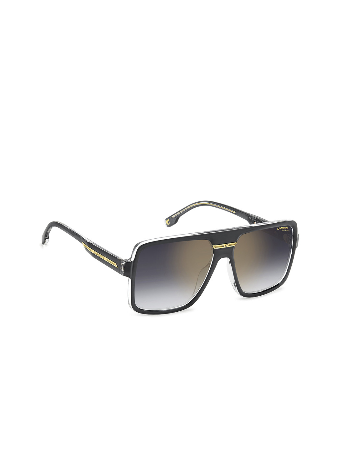 Carrera Men UV Protected Lens Full Rim Square Oversized Sunglasses