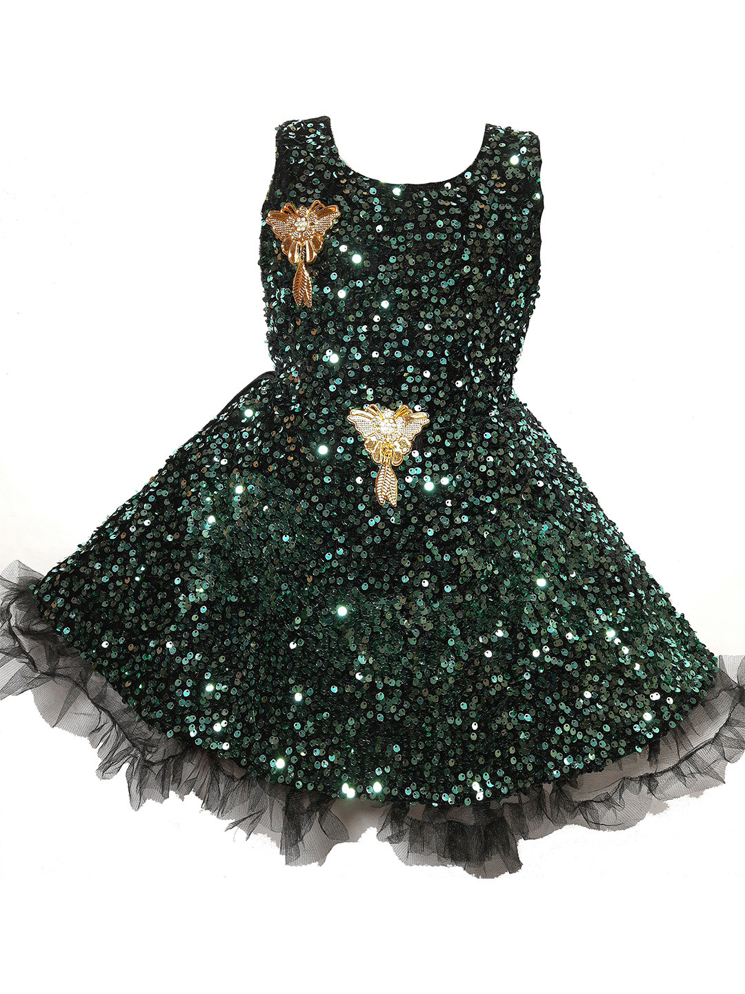 kids fashion hub Print Fit & Flare Dress