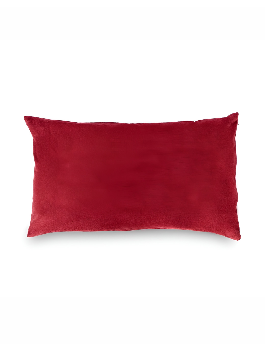 wakefit 2-Pcs Maroon Cotton Breathable Pillow Covers With Zip