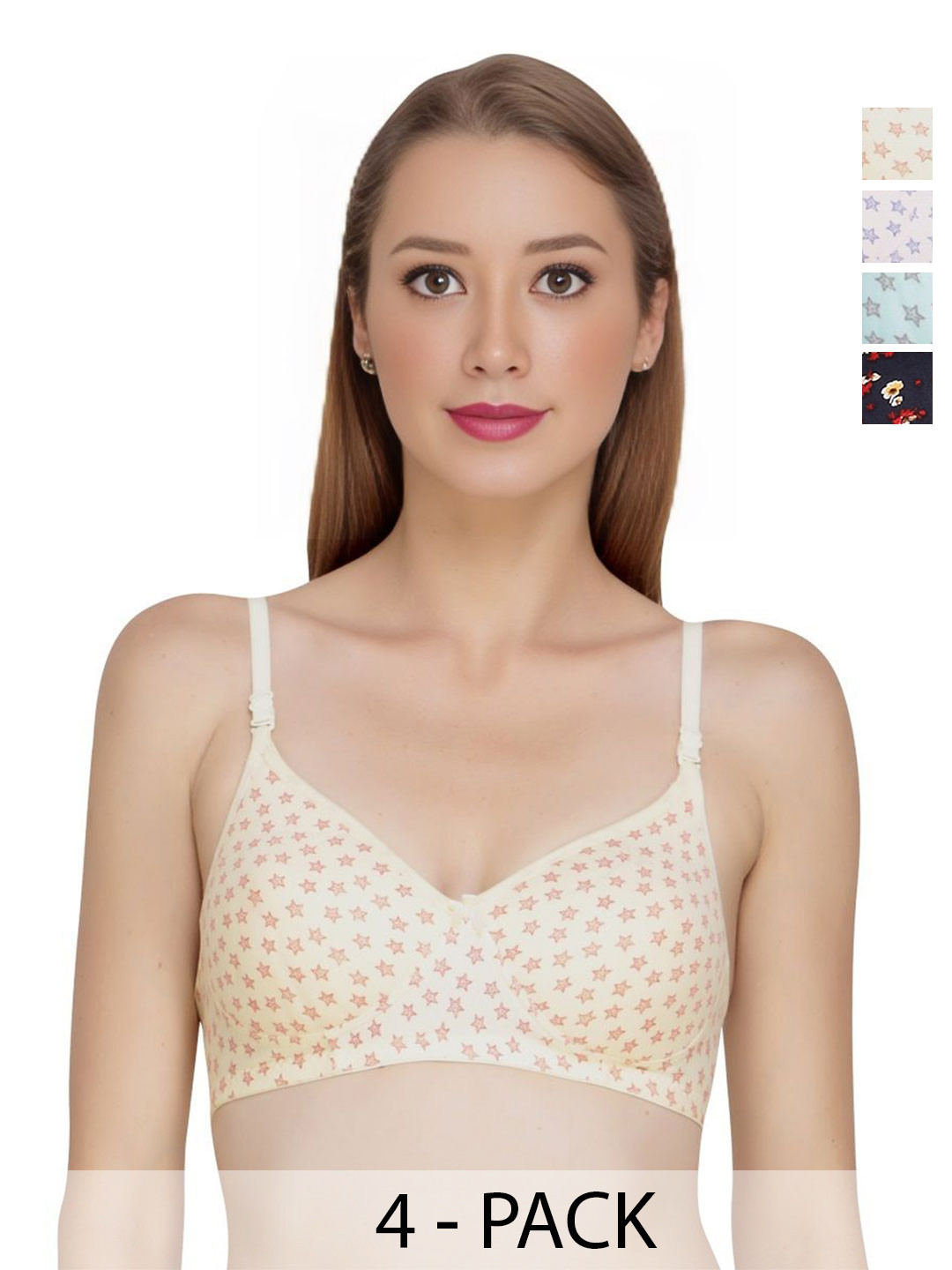 Liigne Floral Bra Full Coverage Lightly Padded