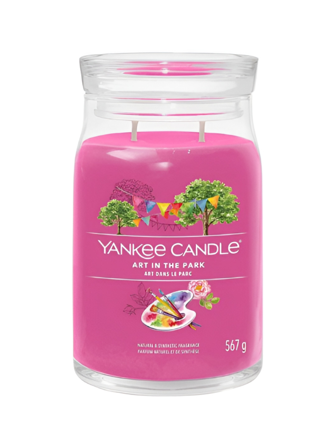 YANKEE CANDLE Art in The Park 2 Wick Art In The Parks Solid Geometric Regular Jar Candles