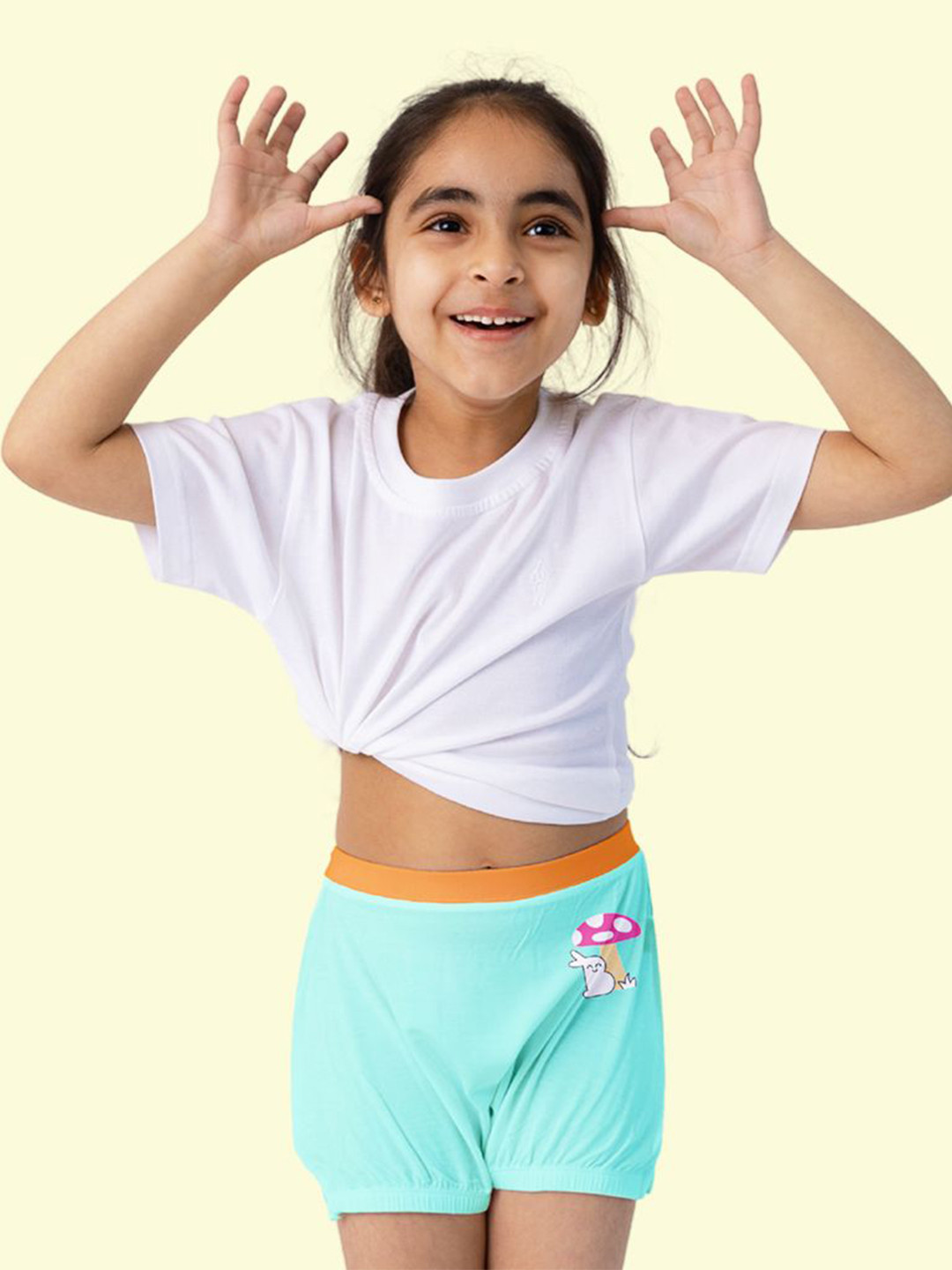 SuperBottoms Girls Boy Short Mid Rise Brief Und-G-BL-NM-4-6Y-1P_N