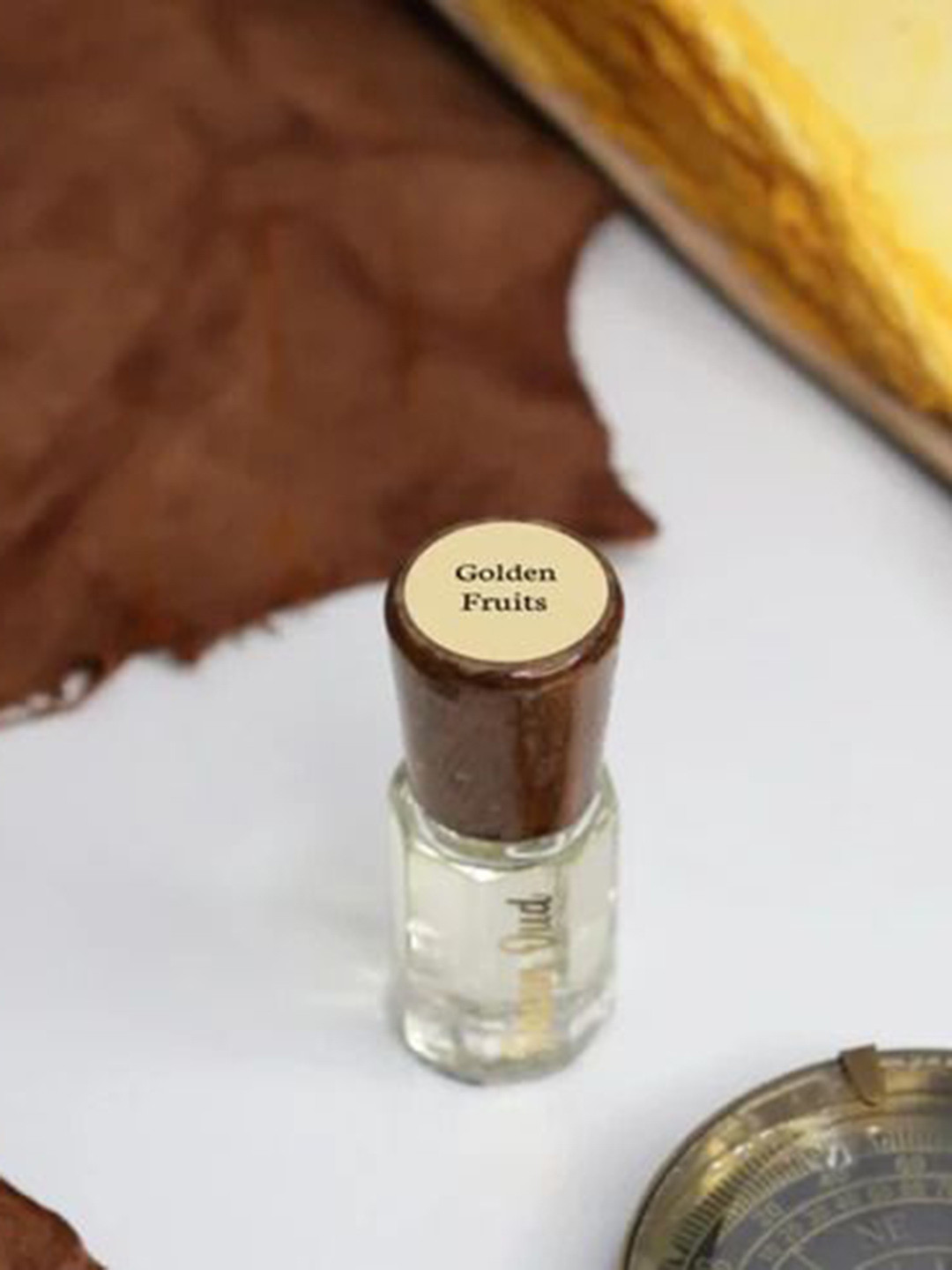 Hasan oud Men Golden Fruits Alcohol Free Attar - 12 ml