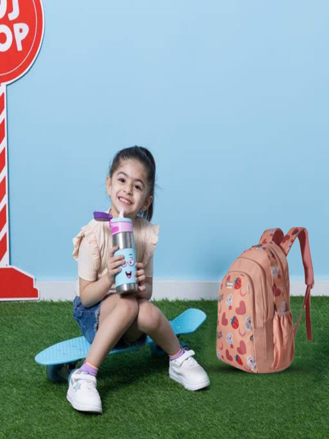 Tinytot Kids Multiple Pockets 24 to 30 Litres Backpack