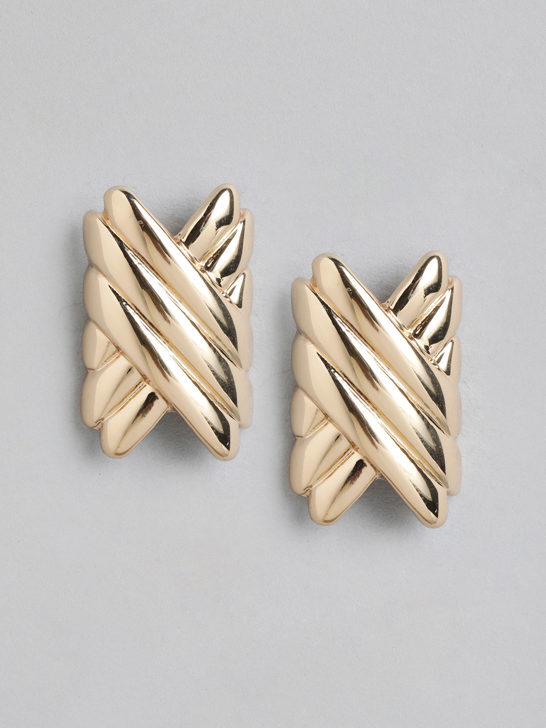 Forever New Gold Plated Signature Sonny Studs Earrings